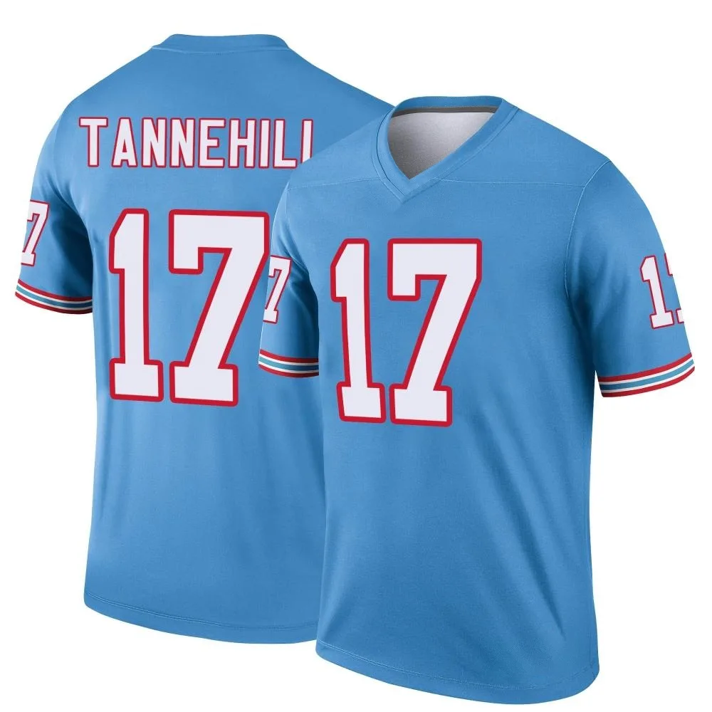 Men's Tennessee Titans Ryan Tannehill Nike Oilers Throwback Legend Light Blue Jersey Men's Tennessee Titans Ryan Tannehill Nike Oilers Throwback Legend Light Blue Jersey