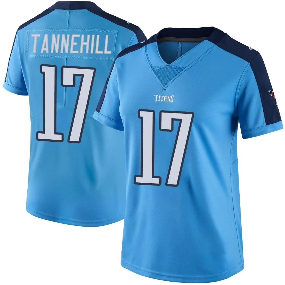 Women's Tennessee Titans Ryan Tannehill Nike Color Rush Limited Light Blue Jersey Women's Tennessee Titans Ryan Tannehill Nike Color Rush Limited Light Blue Jersey
