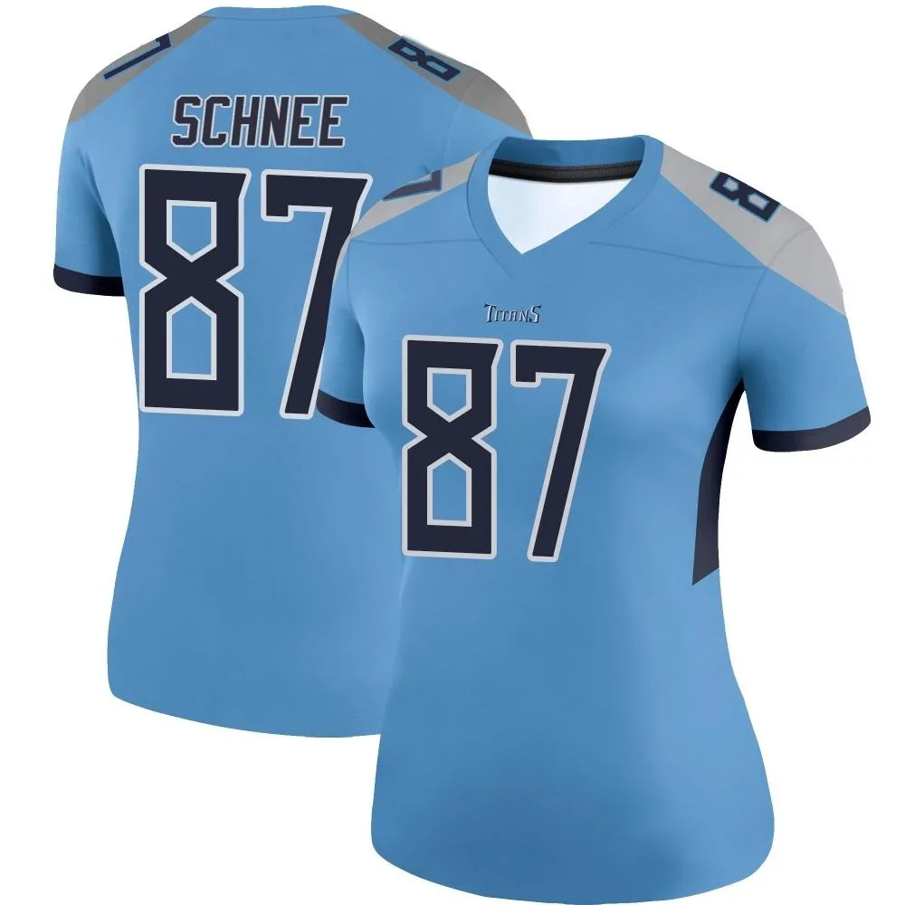 Women's Tennessee Titans Sam Schnee Nike Legend Light Blue Jersey Women's Tennessee Titans Sam Schnee Nike Legend Light Blue Jersey