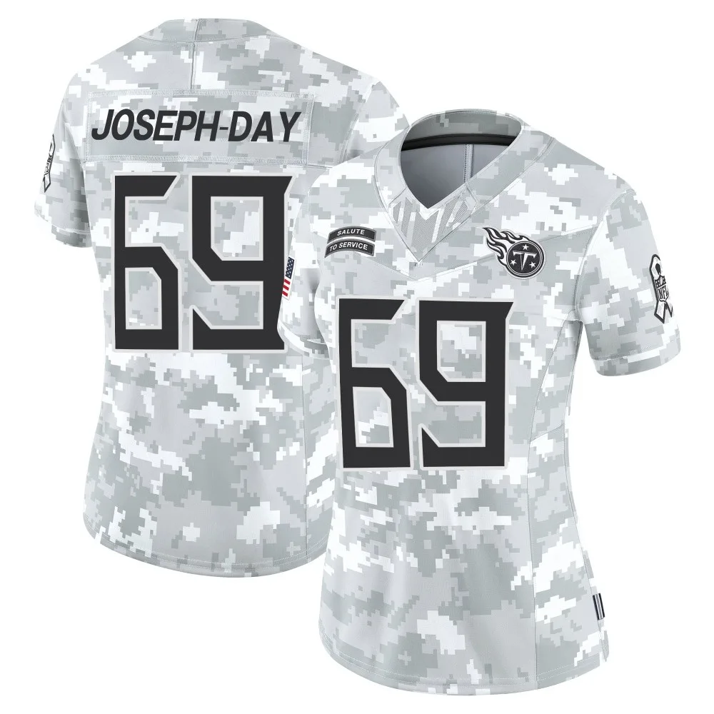 Women's Tennessee Titans Sebastian Joseph-Day Nike 2024 Salute to Service Limited Arctic Camo Jersey Women's Tennessee Titans Sebastian Joseph-Day Nike 2024 Salute to Service Limited Arctic Camo Jersey