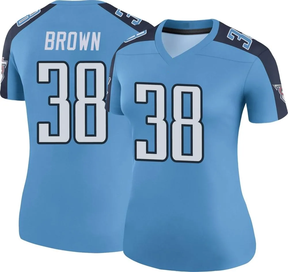 Women's Tennessee Titans Shakur Brown Nike Color Rush Legend Light Blue Jersey Women's Tennessee Titans Shakur Brown Nike Color Rush Legend Light Blue Jersey