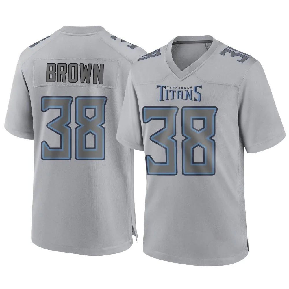Youth Tennessee Titans Shakur Brown Nike Atmosphere Fashion Game Gray Jersey Youth Tennessee Titans Shakur Brown Nike Atmosphere Fashion Game Gray Jersey