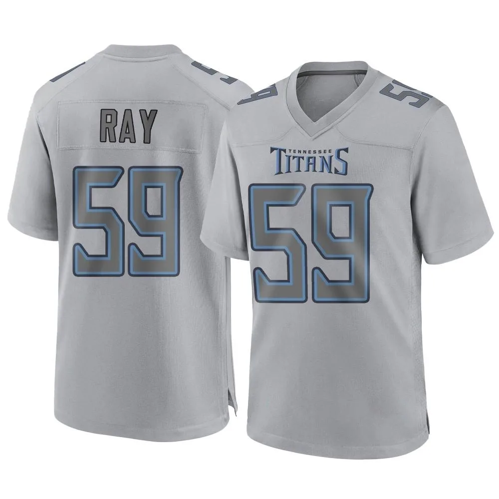 Men's Tennessee Titans Shane Ray Nike Atmosphere Fashion Game Gray Jersey Men's Tennessee Titans Shane Ray Nike Atmosphere Fashion Game Gray Jersey
