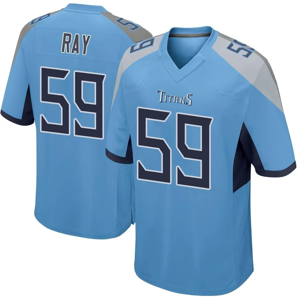 Men's Tennessee Titans Shane Ray Nike Game Light Blue Jersey Men's Tennessee Titans Shane Ray Nike Game Light Blue Jersey