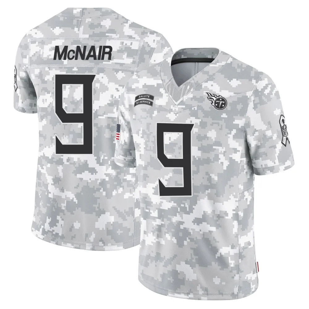 Men's Tennessee Titans Steve Mcnair Nike 2024 Salute to Service Limited Arctic Camo Jersey Men's Tennessee Titans Steve Mcnair Nike 2024 Salute to Service Limited Arctic Camo Jersey