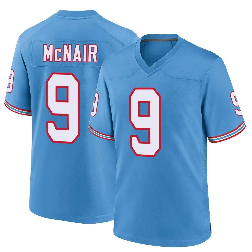 Youth Tennessee Titans Steve Mcnair Nike Oilers Throwback Alternate Game Light Blue Jersey Youth Tennessee Titans Steve Mcnair Nike Oilers Throwback Alternate Game Light Blue Jersey