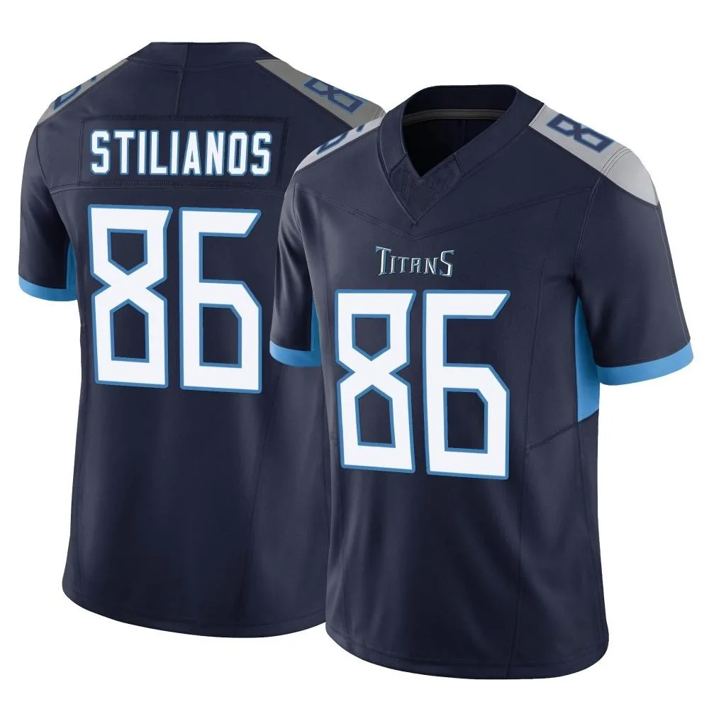 Youth Tennessee Titans Steven Stilianos Nike Vapor F.U.S.E. Limited Navy Jersey Youth Tennessee Titans Steven Stilianos Nike Vapor F.U.S.E. Limited Navy Jersey
