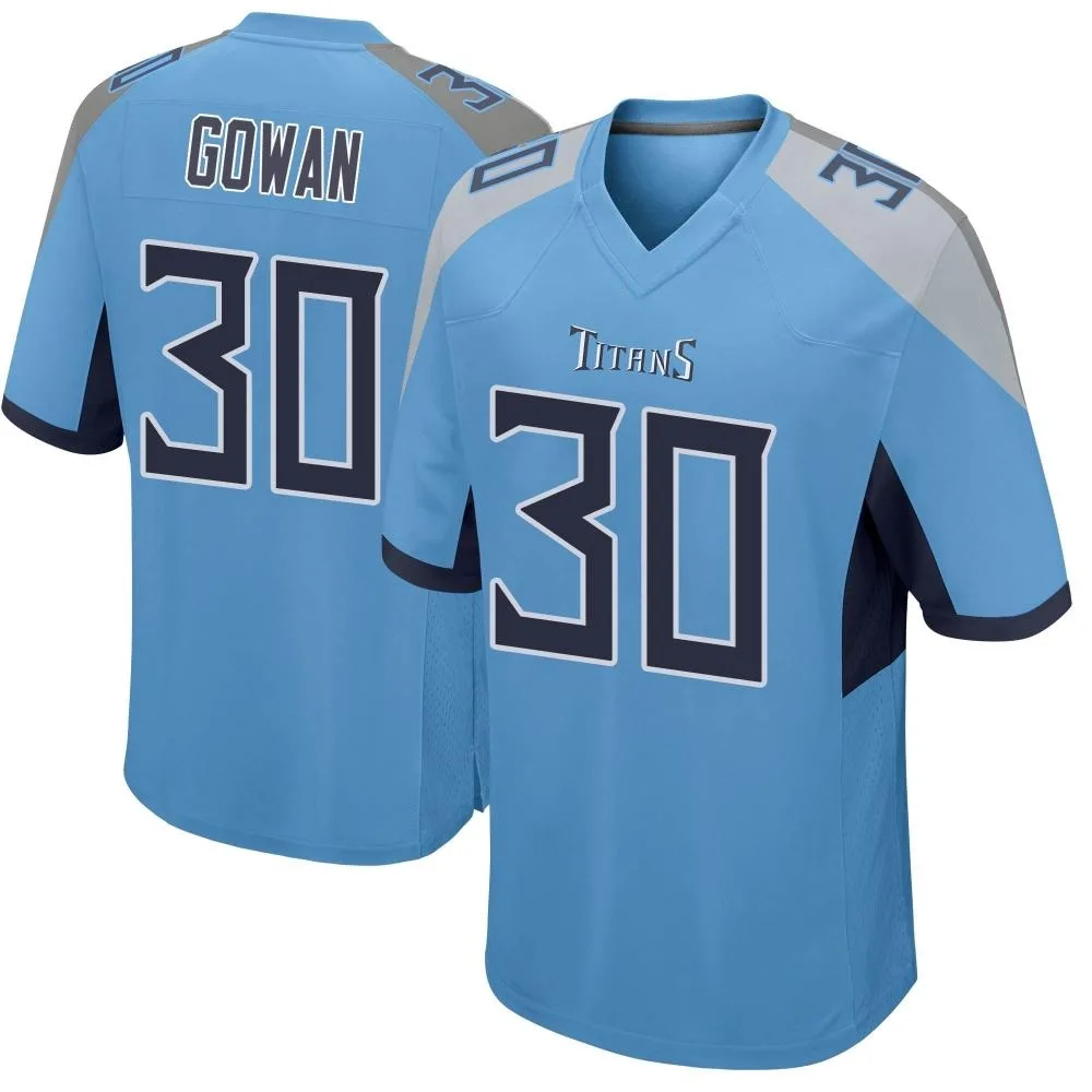 Men's Tennessee Titans Tay Gowan Nike Game Light Blue Jersey Men's Tennessee Titans Tay Gowan Nike Game Light Blue Jersey