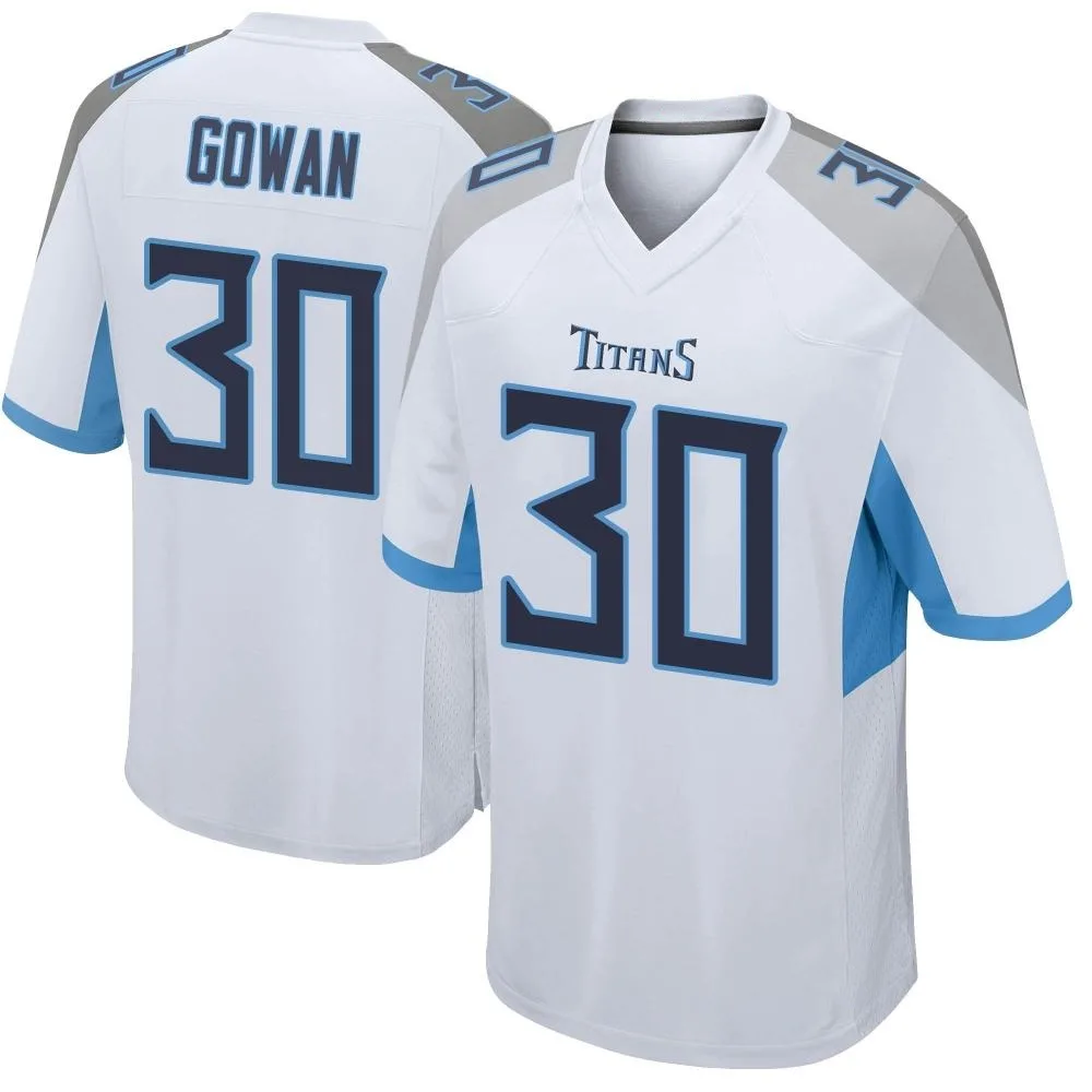 Youth Tennessee Titans Tay Gowan Nike Game White Jersey Youth Tennessee Titans Tay Gowan Nike Game White Jersey