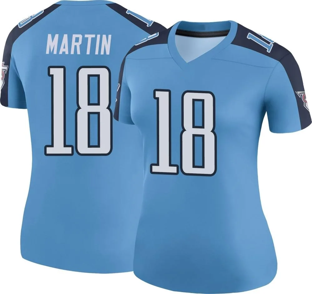 Women's Tennessee Titans Tay Martin Nike Color Rush Legend Light Blue Jersey Women's Tennessee Titans Tay Martin Nike Color Rush Legend Light Blue Jersey