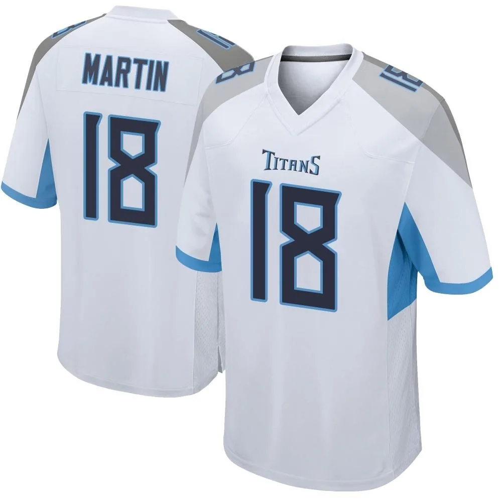 Youth Tennessee Titans Tay Martin Nike Game White Jersey Youth Tennessee Titans Tay Martin Nike Game White Jersey