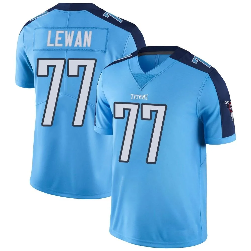 Men's Tennessee Titans Taylor Lewan Nike Color Rush Limited Light Blue Jersey Men's Tennessee Titans Taylor Lewan Nike Color Rush Limited Light Blue Jersey