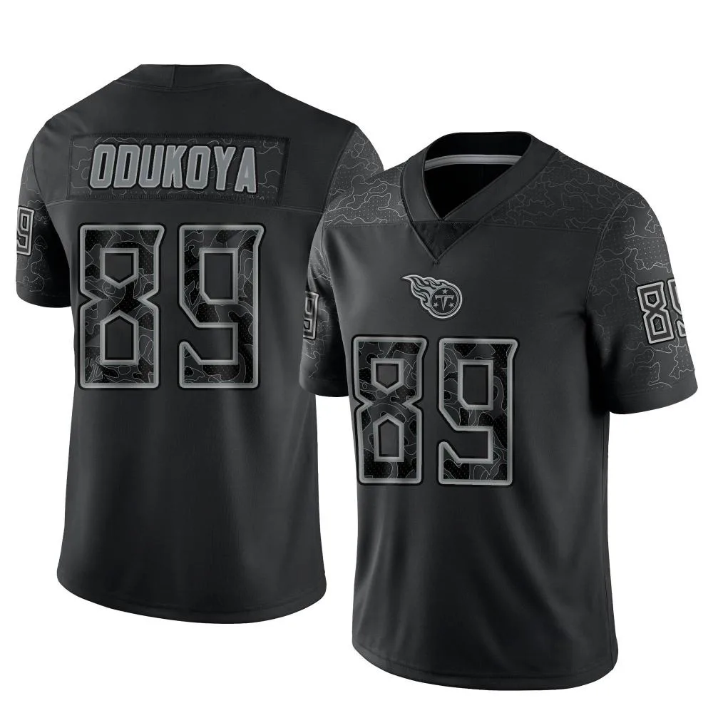 Youth Tennessee Titans Thomas Odukoya Nike Reflective Limited Black Jersey Youth Tennessee Titans Thomas Odukoya Nike Reflective Limited Black Jersey