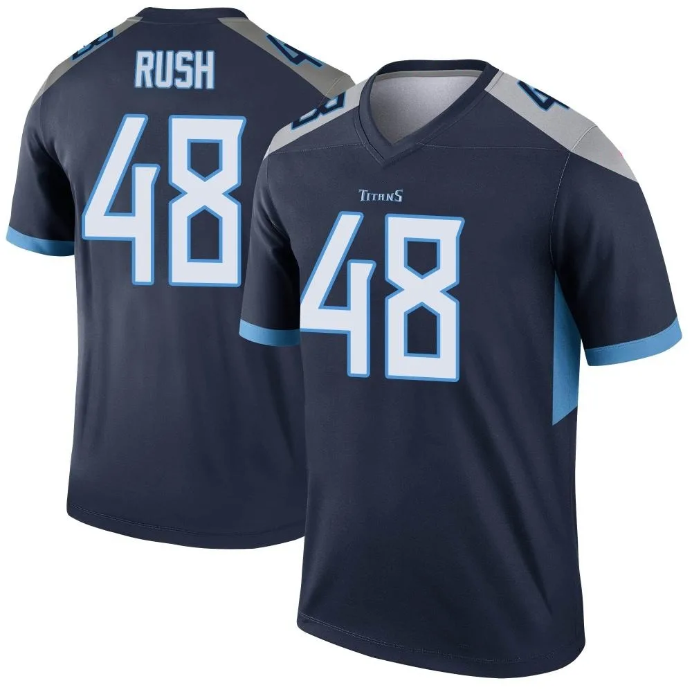 Men's Tennessee Titans Thomas Rush Nike Legend Navy Jersey Men's Tennessee Titans Thomas Rush Nike Legend Navy Jersey