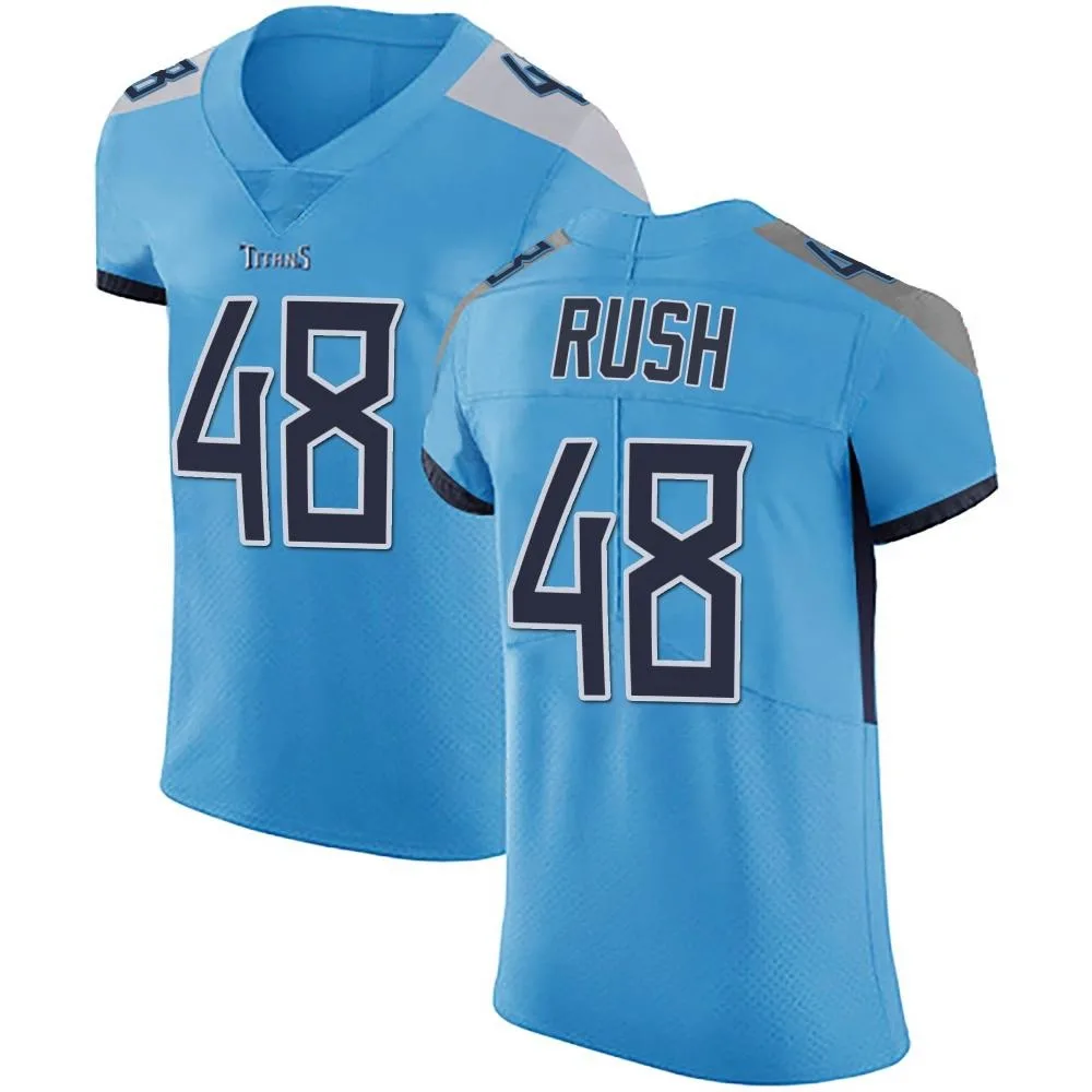 Men's Tennessee Titans Thomas Rush Nike Team Color Vapor Untouchable Elite Light Blue Jersey Men's Tennessee Titans Thomas Rush Nike Team Color Vapor Untouchable Elite Light Blue Jersey