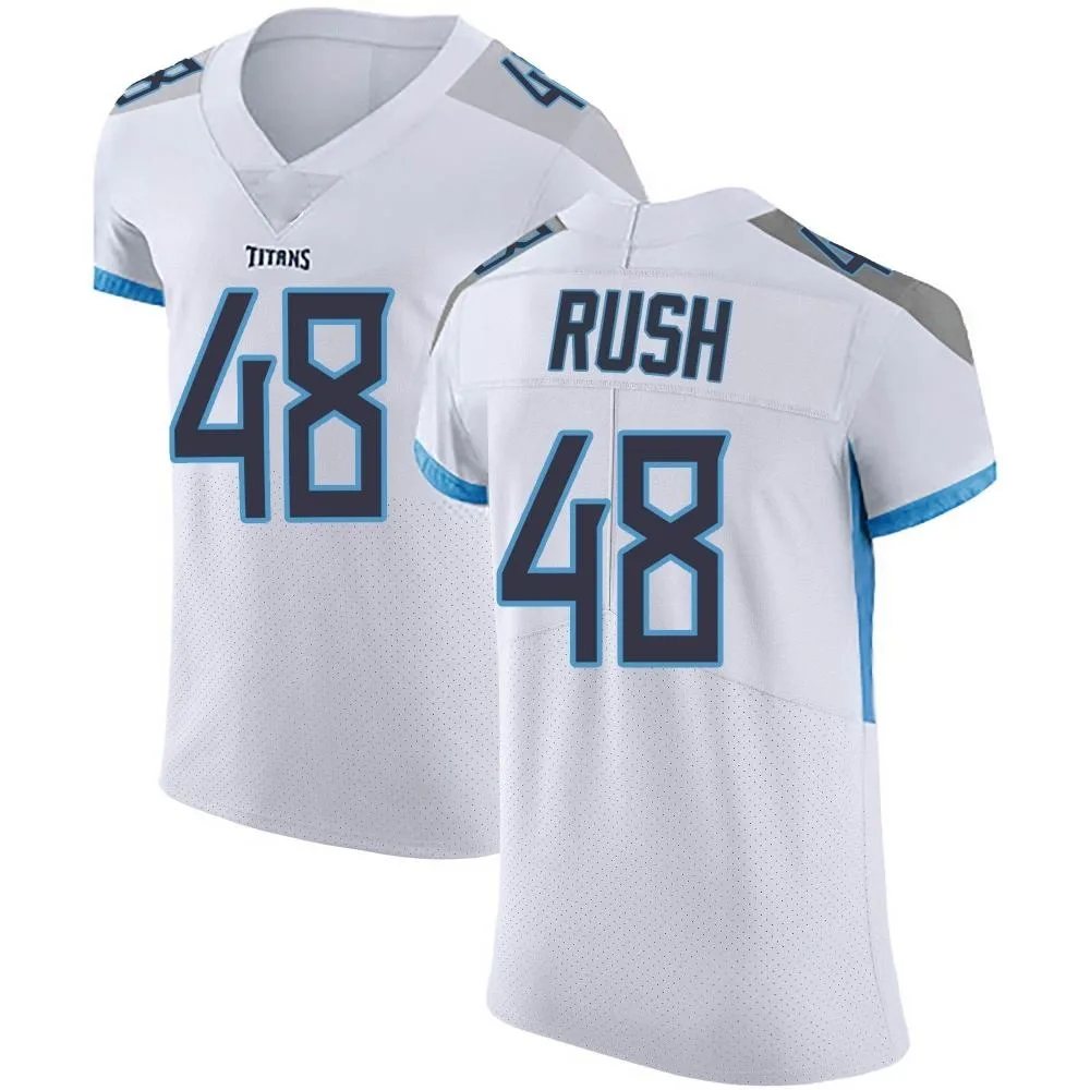Men's Tennessee Titans Thomas Rush Nike Vapor Untouchable Elite White Jersey Men's Tennessee Titans Thomas Rush Nike Vapor Untouchable Elite White Jersey