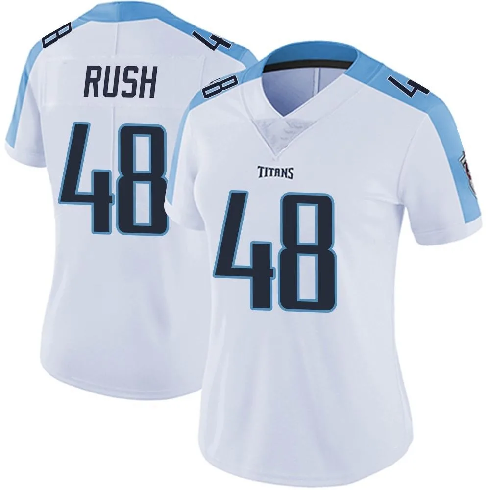 Women's Tennessee Titans Thomas Rush Nike Vapor Untouchable Limited White Jersey Women's Tennessee Titans Thomas Rush Nike Vapor Untouchable Limited White Jersey