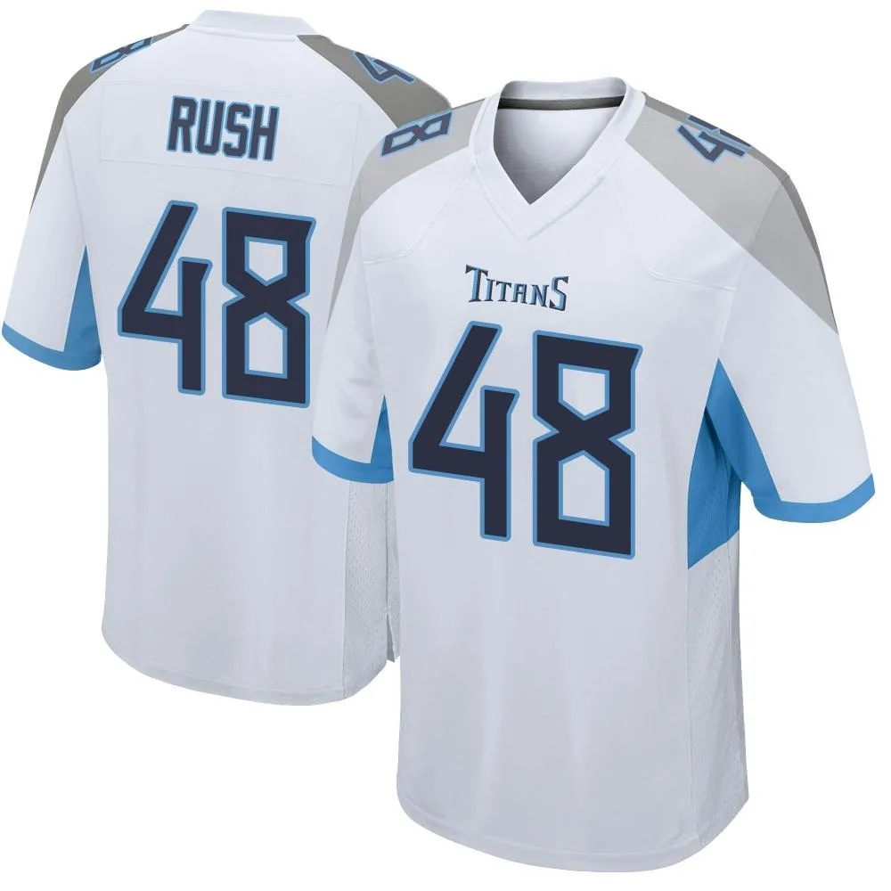 Youth Tennessee Titans Thomas Rush Nike Game White Jersey Youth Tennessee Titans Thomas Rush Nike Game White Jersey