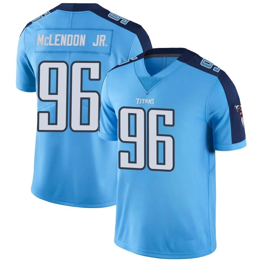 Men's Tennessee Titans Tk Mclendon Jr. Nike Color Rush Limited Light Blue Jersey Men's Tennessee Titans Tk Mclendon Jr. Nike Color Rush Limited Light Blue Jersey