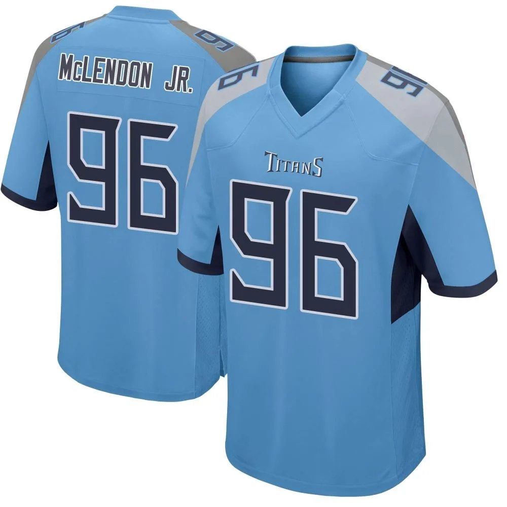 Men's Tennessee Titans Tk Mclendon Jr. Nike Game Light Blue Jersey Men's Tennessee Titans Tk Mclendon Jr. Nike Game Light Blue Jersey