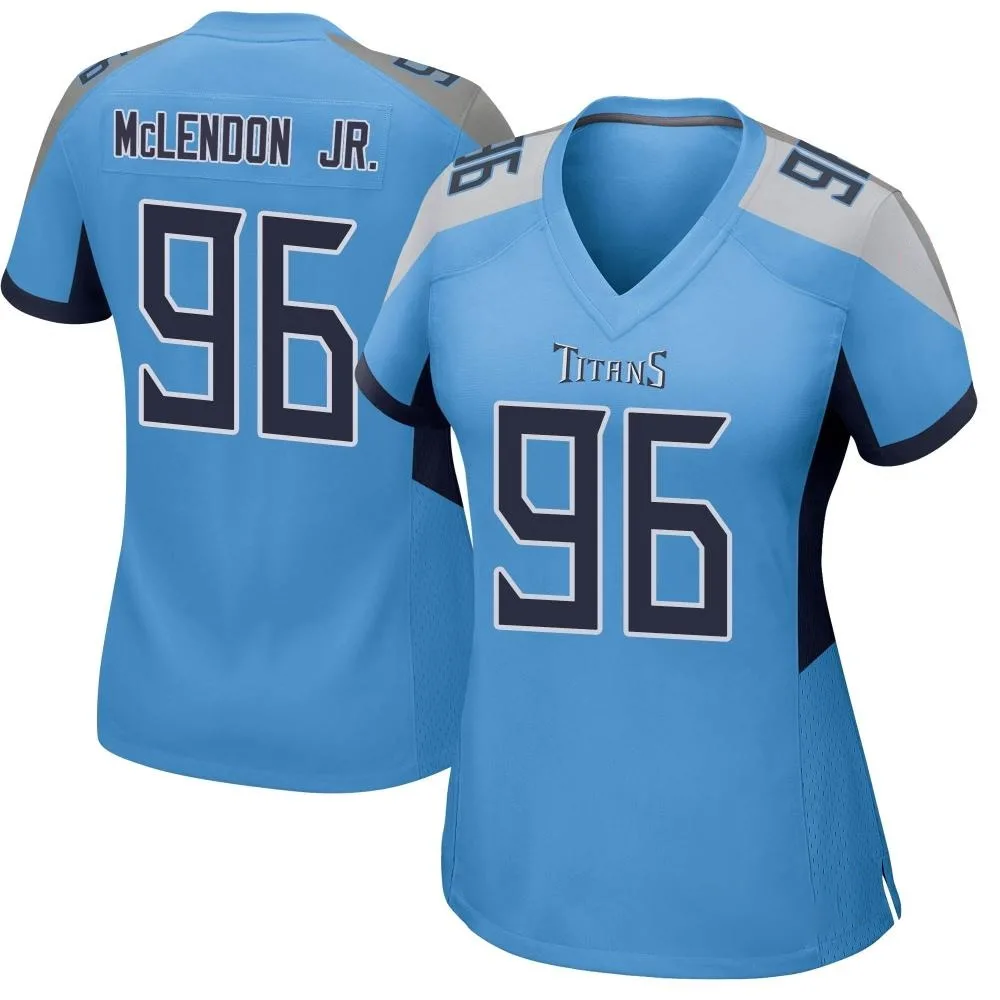 Women's Tennessee Titans Tk Mclendon Jr. Nike Game Light Blue Jersey Women's Tennessee Titans Tk Mclendon Jr. Nike Game Light Blue Jersey