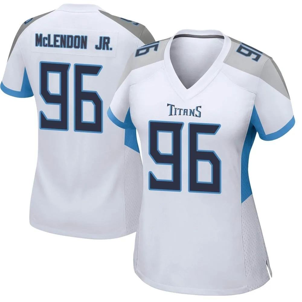 Women's Tennessee Titans Tk Mclendon Jr. Nike Game White Jersey Women's Tennessee Titans Tk Mclendon Jr. Nike Game White Jersey