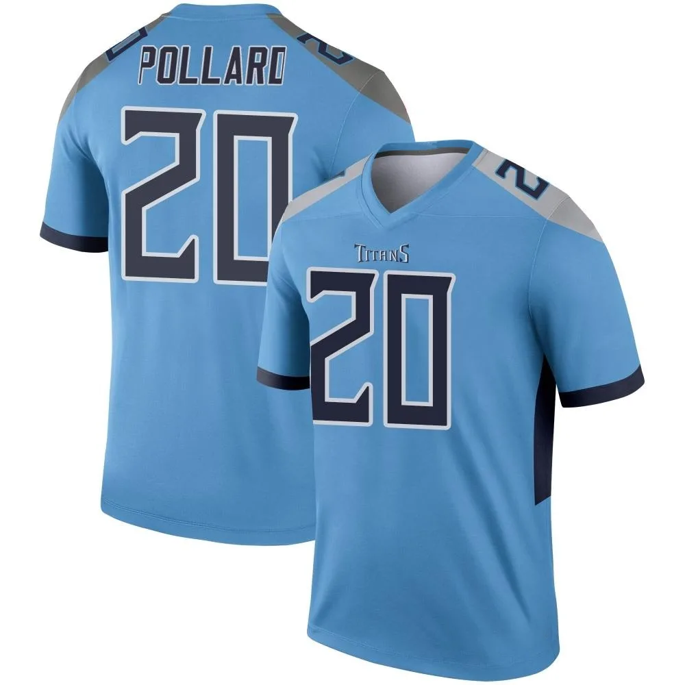 Men's Tennessee Titans Tony Pollard Nike Legend Light Blue Jersey Men's Tennessee Titans Tony Pollard Nike Legend Light Blue Jersey