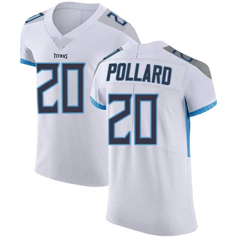 Men's Tennessee Titans Tony Pollard Nike Vapor Untouchable Elite White Jersey Men's Tennessee Titans Tony Pollard Nike Vapor Untouchable Elite White Jersey