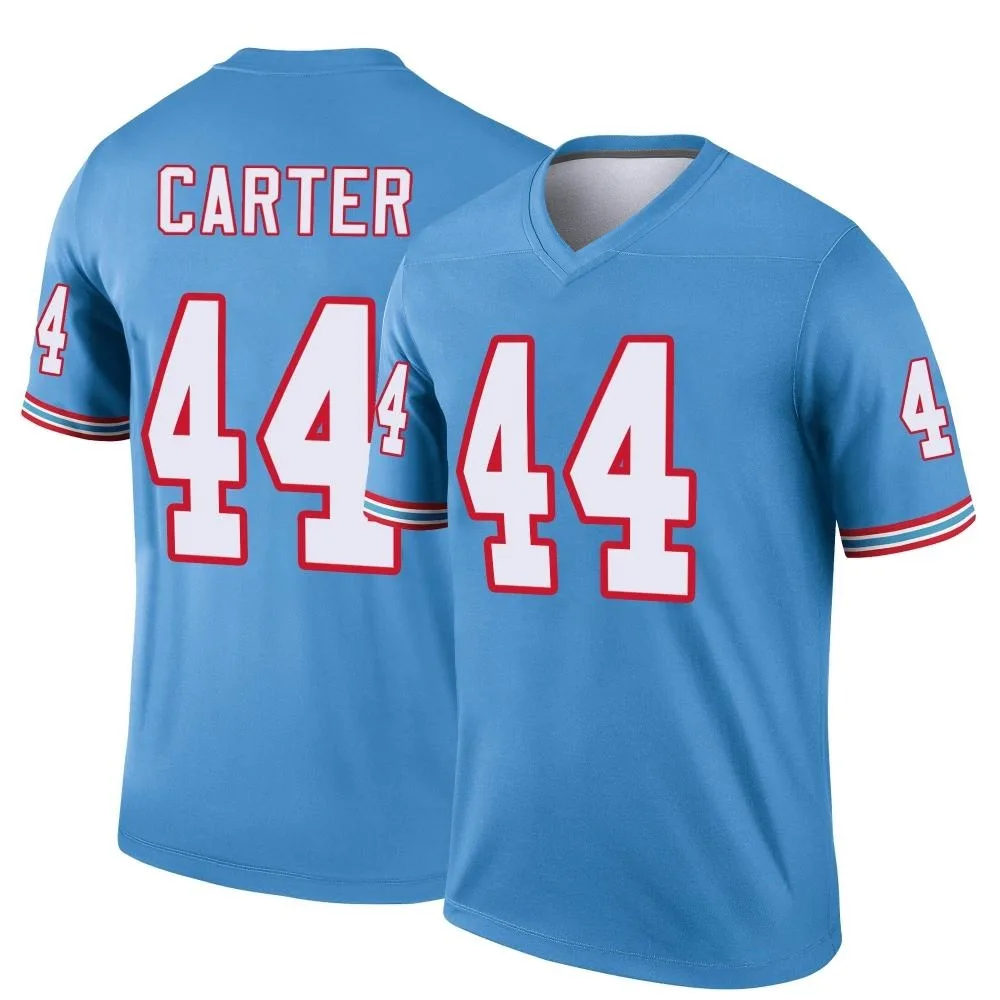 Men's Tennessee Titans Tory Carter Nike Oilers Throwback Legend Light Blue Jersey Men's Tennessee Titans Tory Carter Nike Oilers Throwback Legend Light Blue Jersey