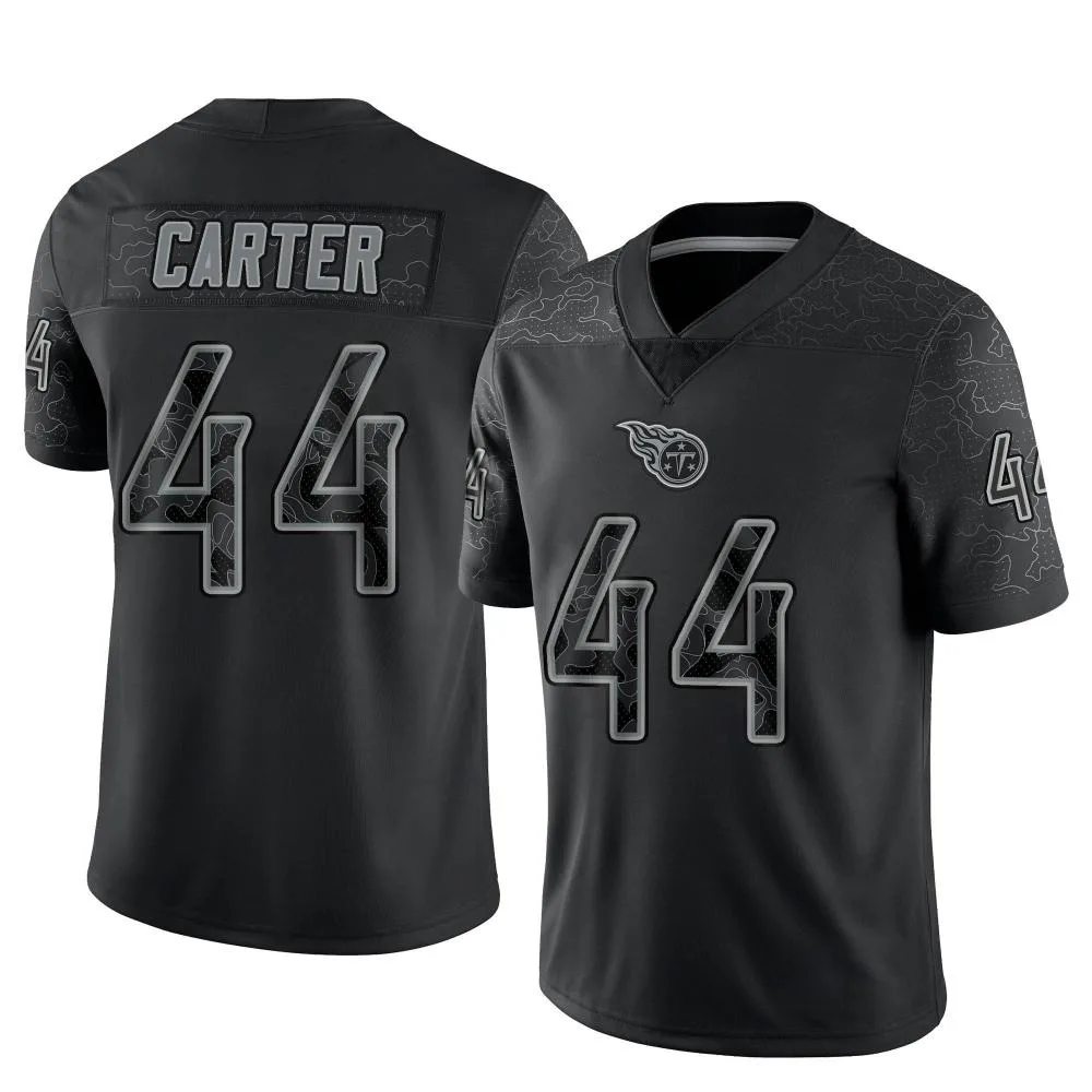 Men's Tennessee Titans Tory Carter Nike Reflective Limited Black Jersey Men's Tennessee Titans Tory Carter Nike Reflective Limited Black Jersey