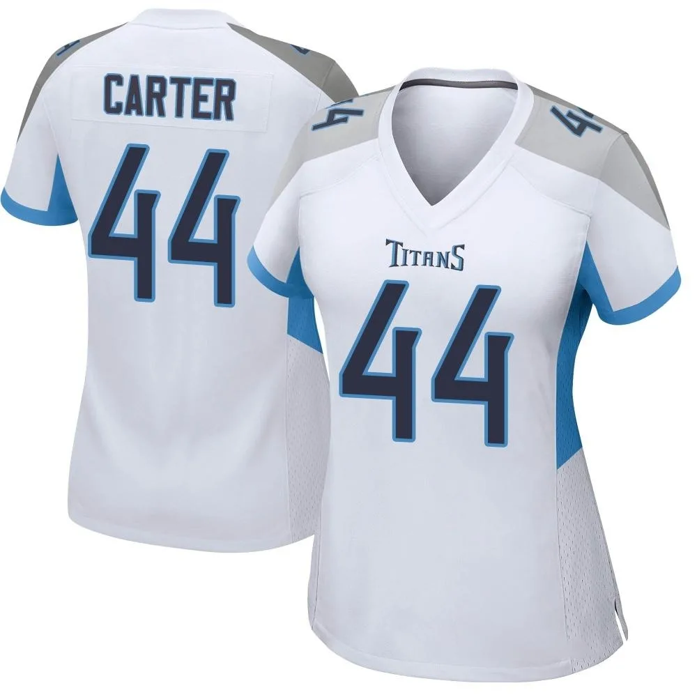 Women's Tennessee Titans Tory Carter Nike Game White Jersey Women's Tennessee Titans Tory Carter Nike Game White Jersey