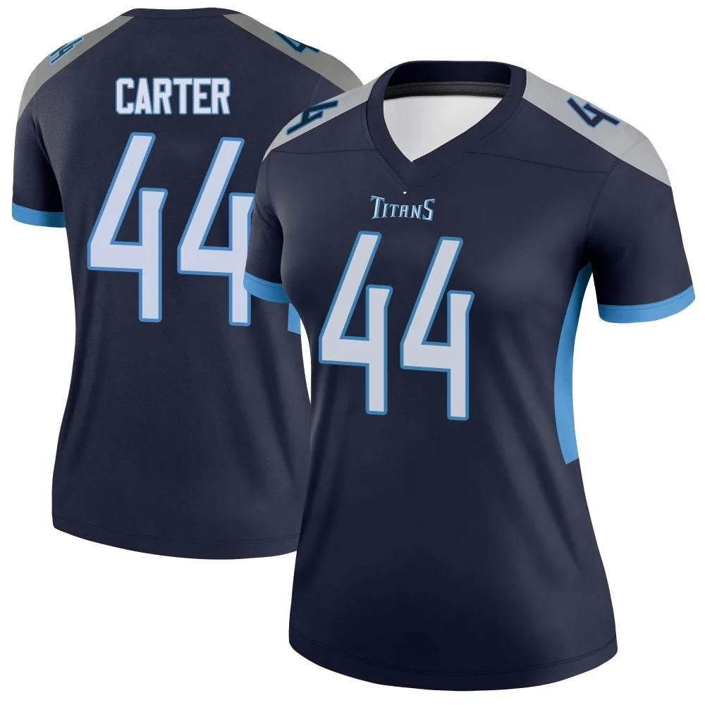 Women's Tennessee Titans Tory Carter Nike Legend Navy Jersey Women's Tennessee Titans Tory Carter Nike Legend Navy Jersey