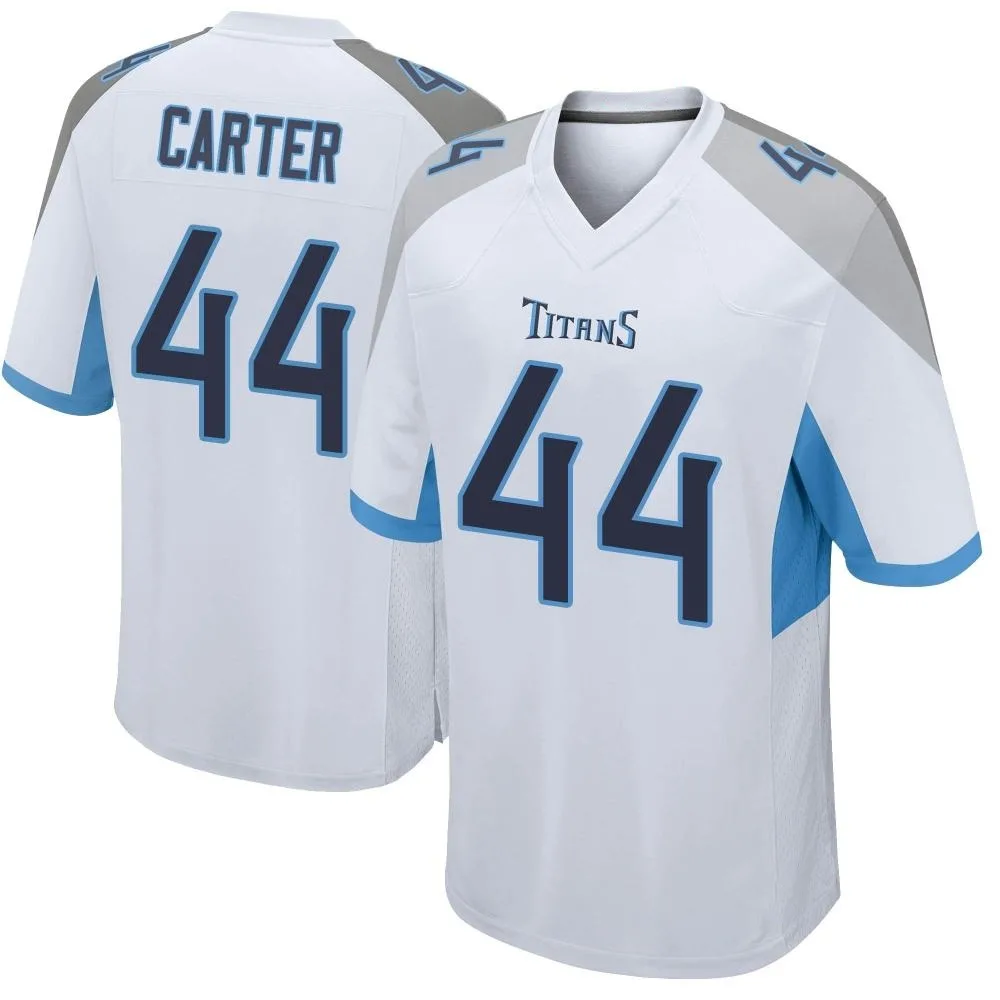 Youth Tennessee Titans Tory Carter Nike Game White Jersey Youth Tennessee Titans Tory Carter Nike Game White Jersey