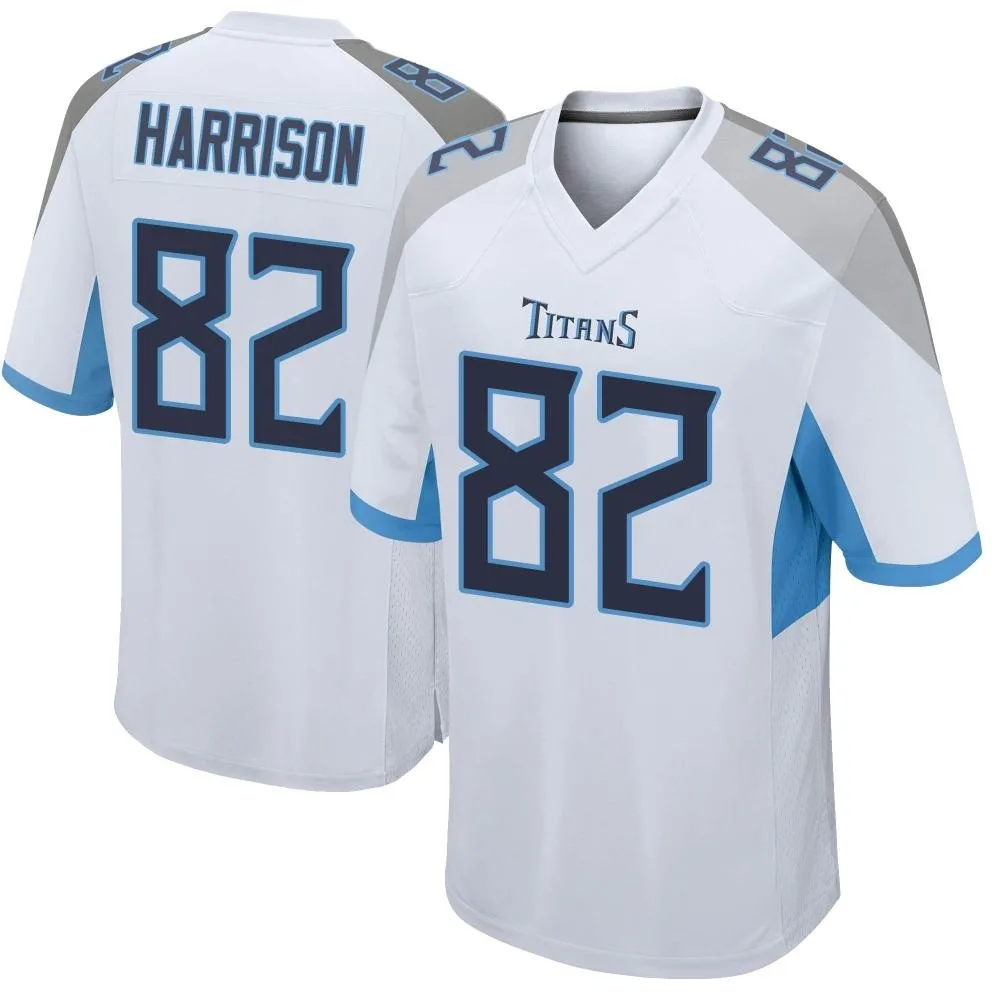 Men's Tennessee Titans Tre'shaun Harrison Nike Game White Jersey Men's Tennessee Titans Tre'shaun Harrison Nike Game White Jersey