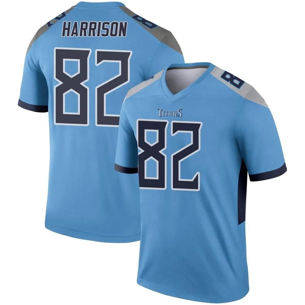 Men's Tennessee Titans Tre'shaun Harrison Nike Legend Light Blue Jersey Men's Tennessee Titans Tre'shaun Harrison Nike Legend Light Blue Jersey