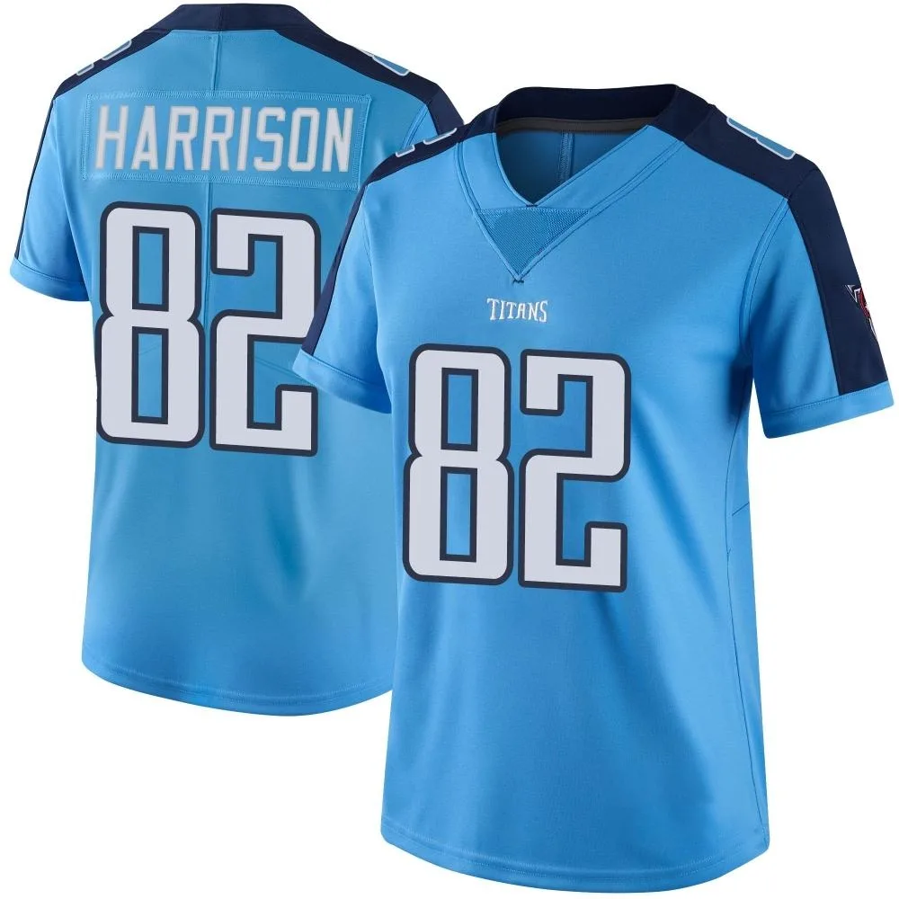 Women's Tennessee Titans Tre'shaun Harrison Nike Color Rush Limited Light Blue Jersey Women's Tennessee Titans Tre'shaun Harrison Nike Color Rush Limited Light Blue Jersey