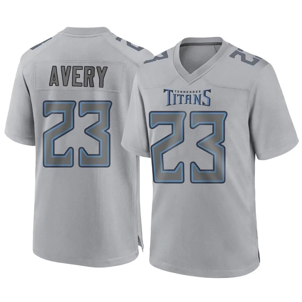 Men's Tennessee Titans Tre Avery Nike Atmosphere Fashion Game Gray Jersey Men's Tennessee Titans Tre Avery Nike Atmosphere Fashion Game Gray Jersey