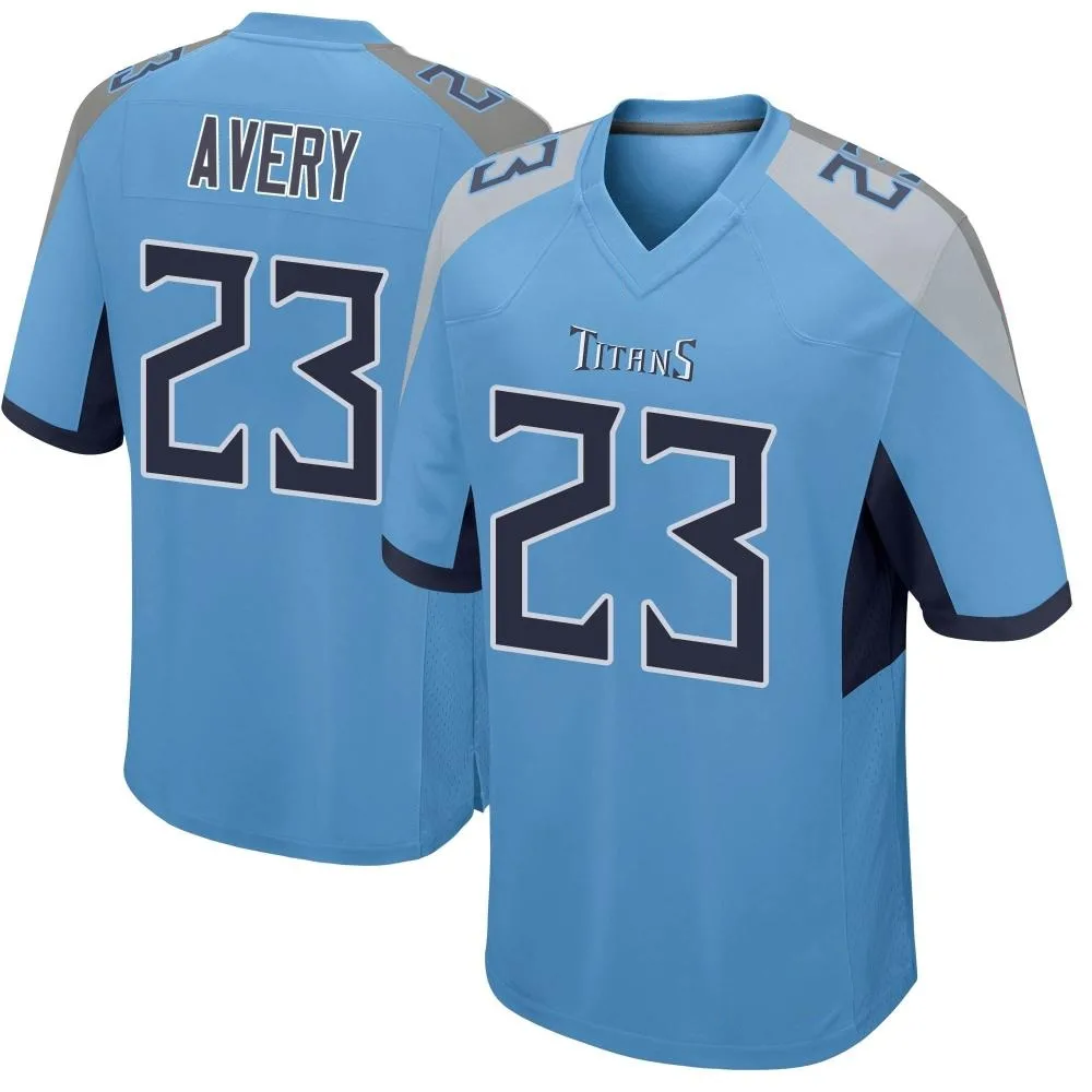 Men's Tennessee Titans Tre Avery Nike Game Light Blue Jersey Men's Tennessee Titans Tre Avery Nike Game Light Blue Jersey