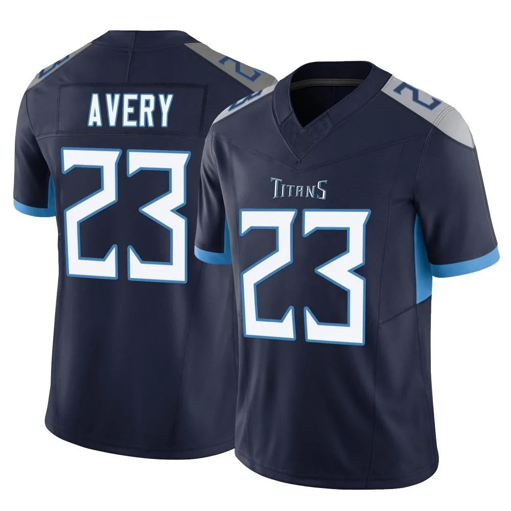 Men's Tennessee Titans Tre Avery Nike Vapor F.U.S.E. Limited Navy Jersey Men's Tennessee Titans Tre Avery Nike Vapor F.U.S.E. Limited Navy Jersey