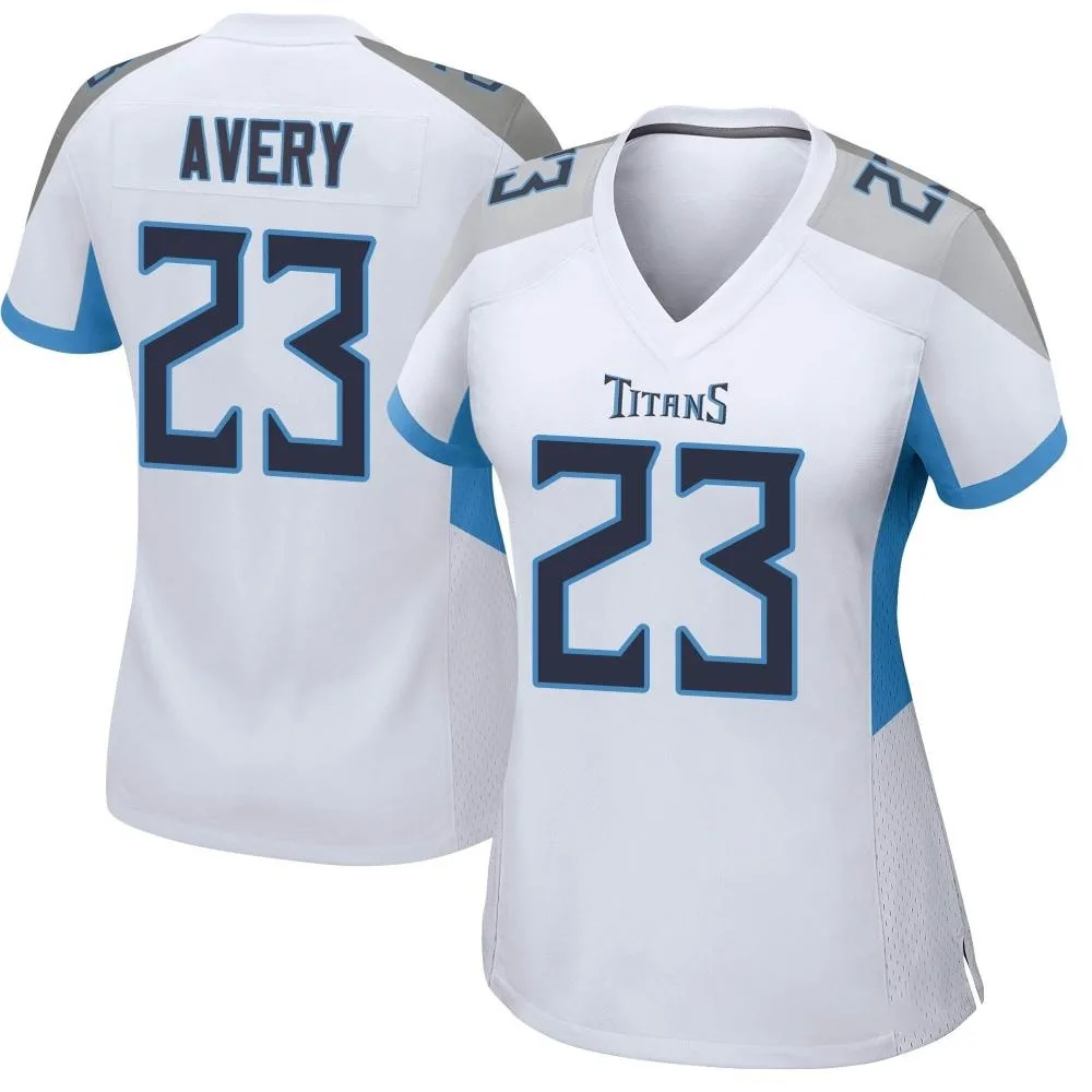 Women's Tennessee Titans Tre Avery Nike Game White Jersey Women's Tennessee Titans Tre Avery Nike Game White Jersey