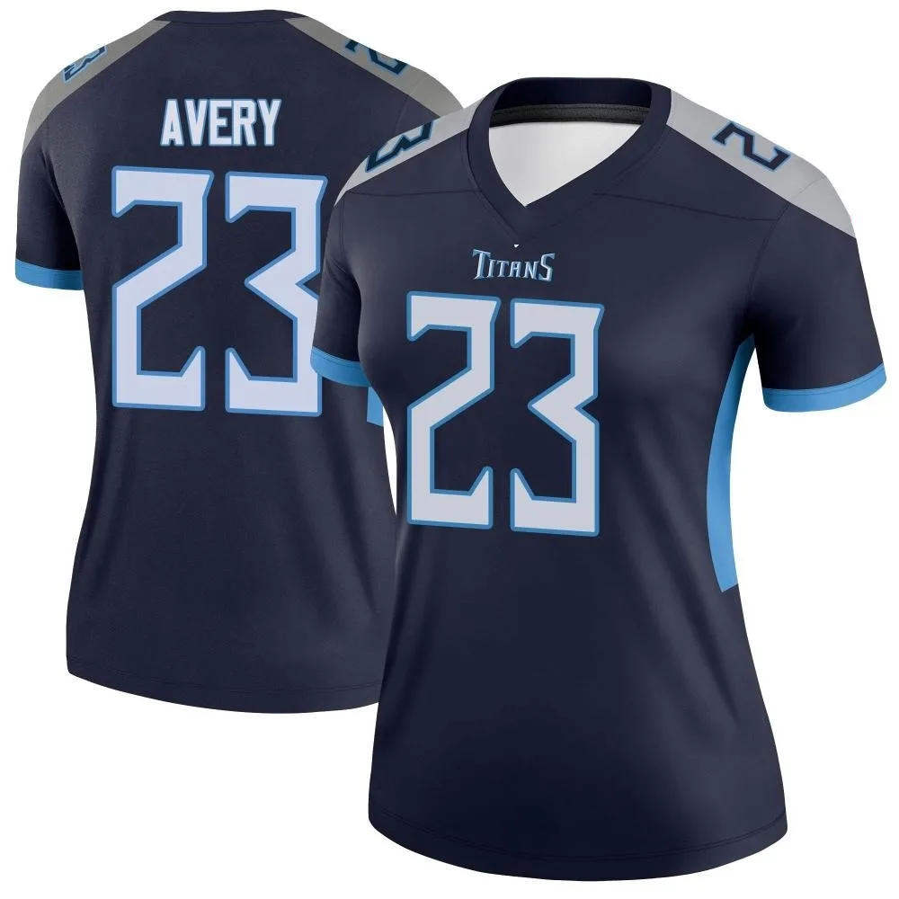 Women's Tennessee Titans Tre Avery Nike Legend Navy Jersey Women's Tennessee Titans Tre Avery Nike Legend Navy Jersey