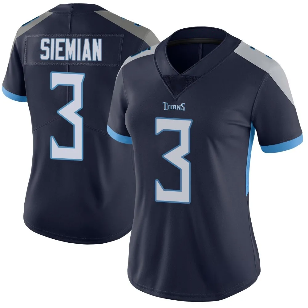 Women's Tennessee Titans Trevor Siemian Nike Vapor Untouchable Limited Navy Jersey Women's Tennessee Titans Trevor Siemian Nike Vapor Untouchable Limited Navy Jersey