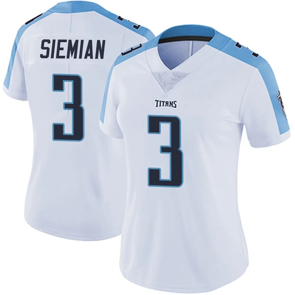 Women's Tennessee Titans Trevor Siemian Nike Vapor Untouchable Limited White Jersey Women's Tennessee Titans Trevor Siemian Nike Vapor Untouchable Limited White Jersey