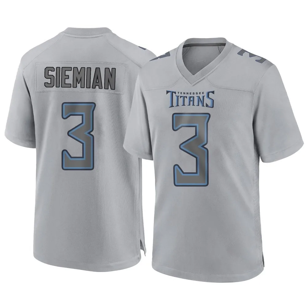 Youth Tennessee Titans Trevor Siemian Nike Atmosphere Fashion Game Gray Jersey Youth Tennessee Titans Trevor Siemian Nike Atmosphere Fashion Game Gray Jersey