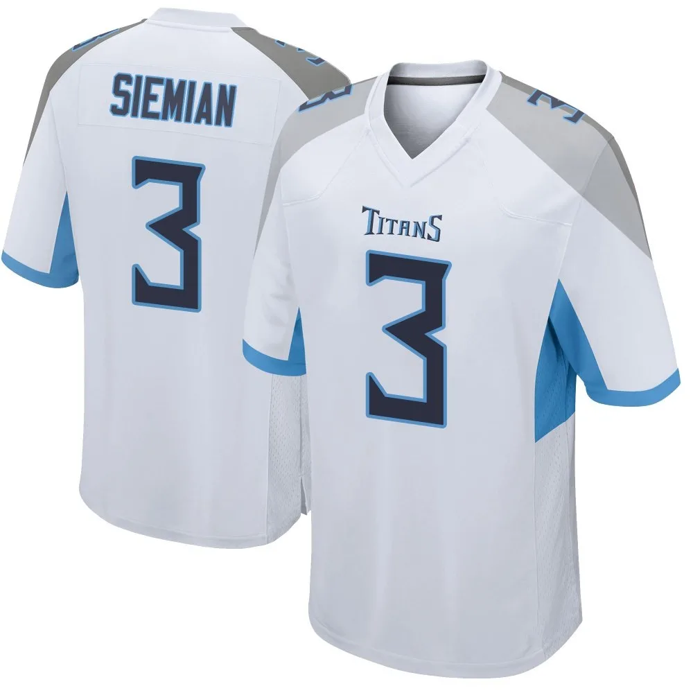 Youth Tennessee Titans Trevor Siemian Nike Game White Jersey Youth Tennessee Titans Trevor Siemian Nike Game White Jersey