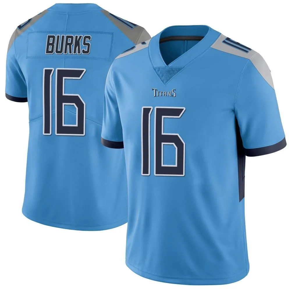 Men's Tennessee Titans Treylon Burks Nike Vapor Untouchable Limited Light Blue Jersey Men's Tennessee Titans Treylon Burks Nike Vapor Untouchable Limited Light Blue Jersey