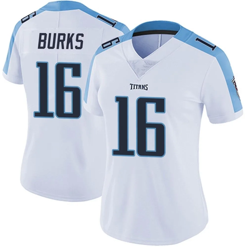 Women's Tennessee Titans Treylon Burks Nike Vapor Untouchable Limited White Jersey Women's Tennessee Titans Treylon Burks Nike Vapor Untouchable Limited White Jersey