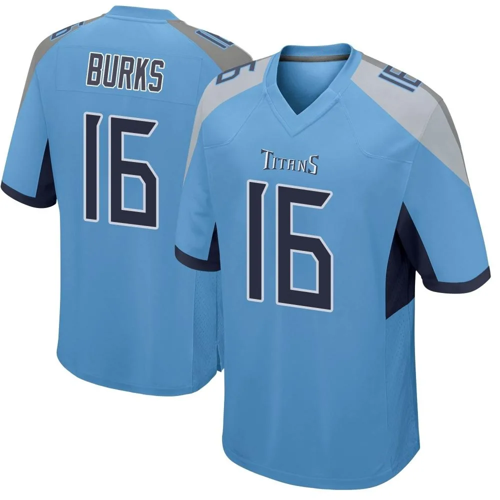 Youth Tennessee Titans Treylon Burks Nike Game Light Blue Jersey Youth Tennessee Titans Treylon Burks Nike Game Light Blue Jersey