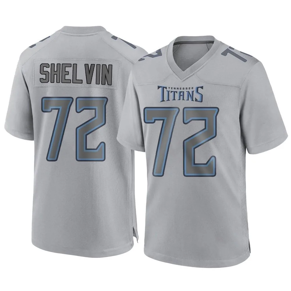 Youth Tennessee Titans Tyler Shelvin Nike Atmosphere Fashion Game Gray Jersey Youth Tennessee Titans Tyler Shelvin Nike Atmosphere Fashion Game Gray Jersey