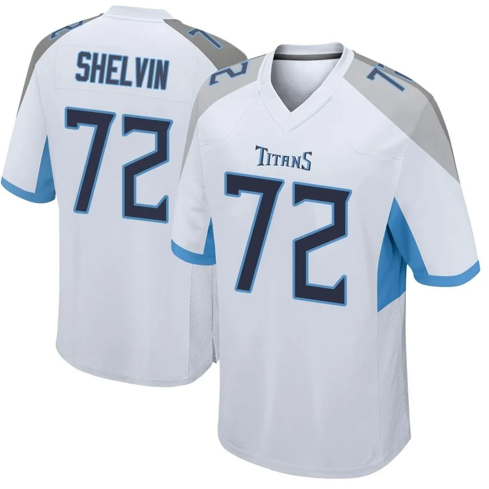 Youth Tennessee Titans Tyler Shelvin Nike Game White Jersey Youth Tennessee Titans Tyler Shelvin Nike Game White Jersey